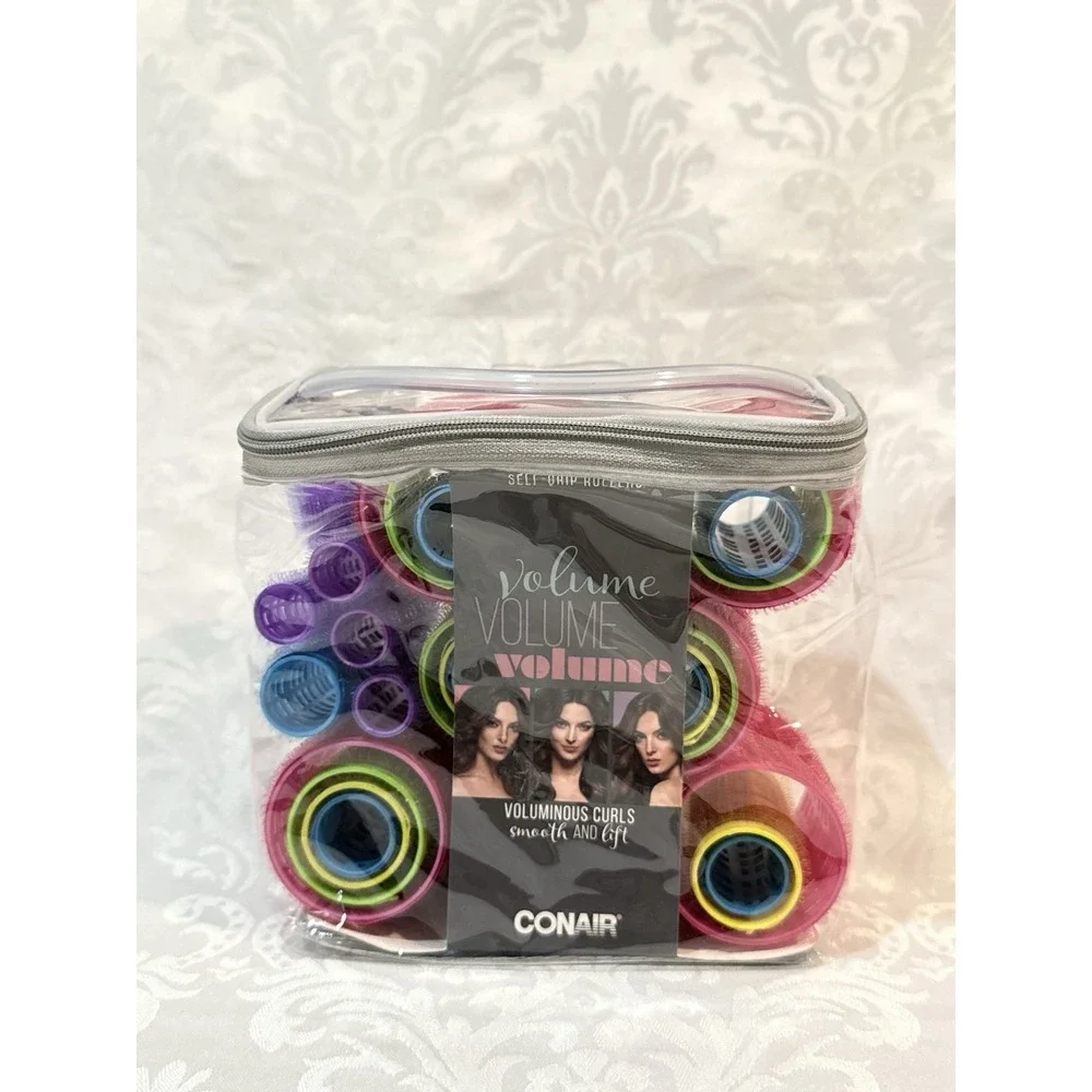 Conair Self-Grip Rollers Assorted Sizes 31 Count Voluminous Curls